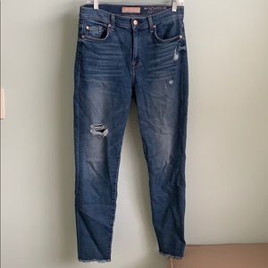 7 for all mankind skinny jeans